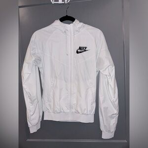 Nike White Track Jacket SMALL